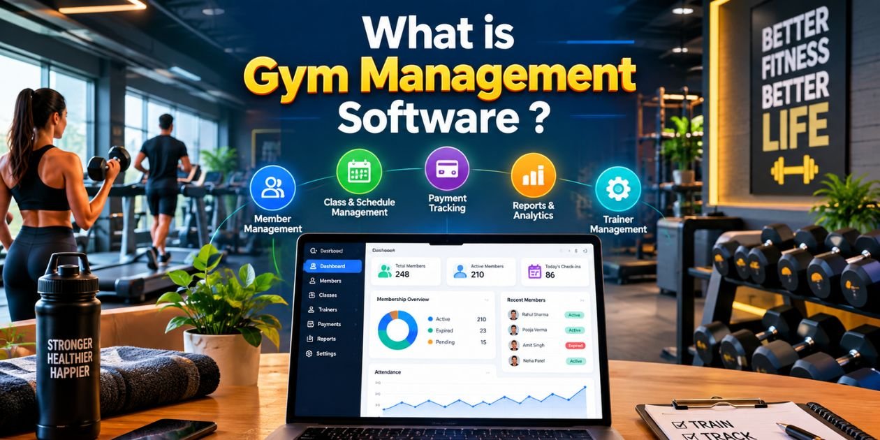 What is gym management software?