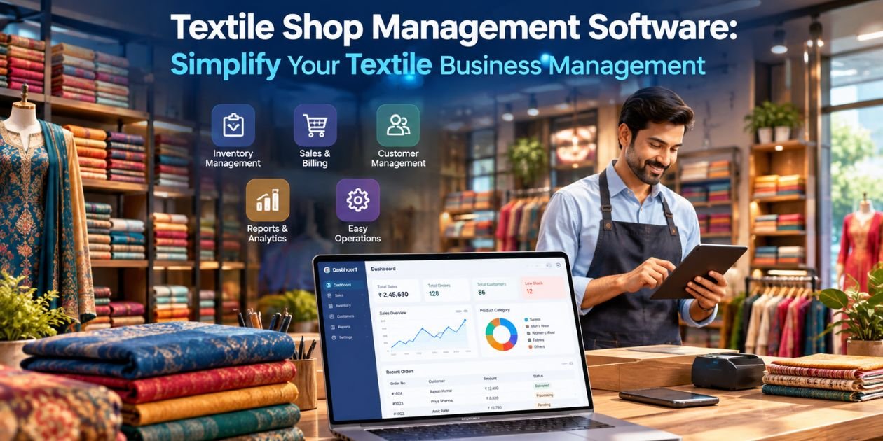 Textile Shop Management Software: Simplify Your Textile Business Management